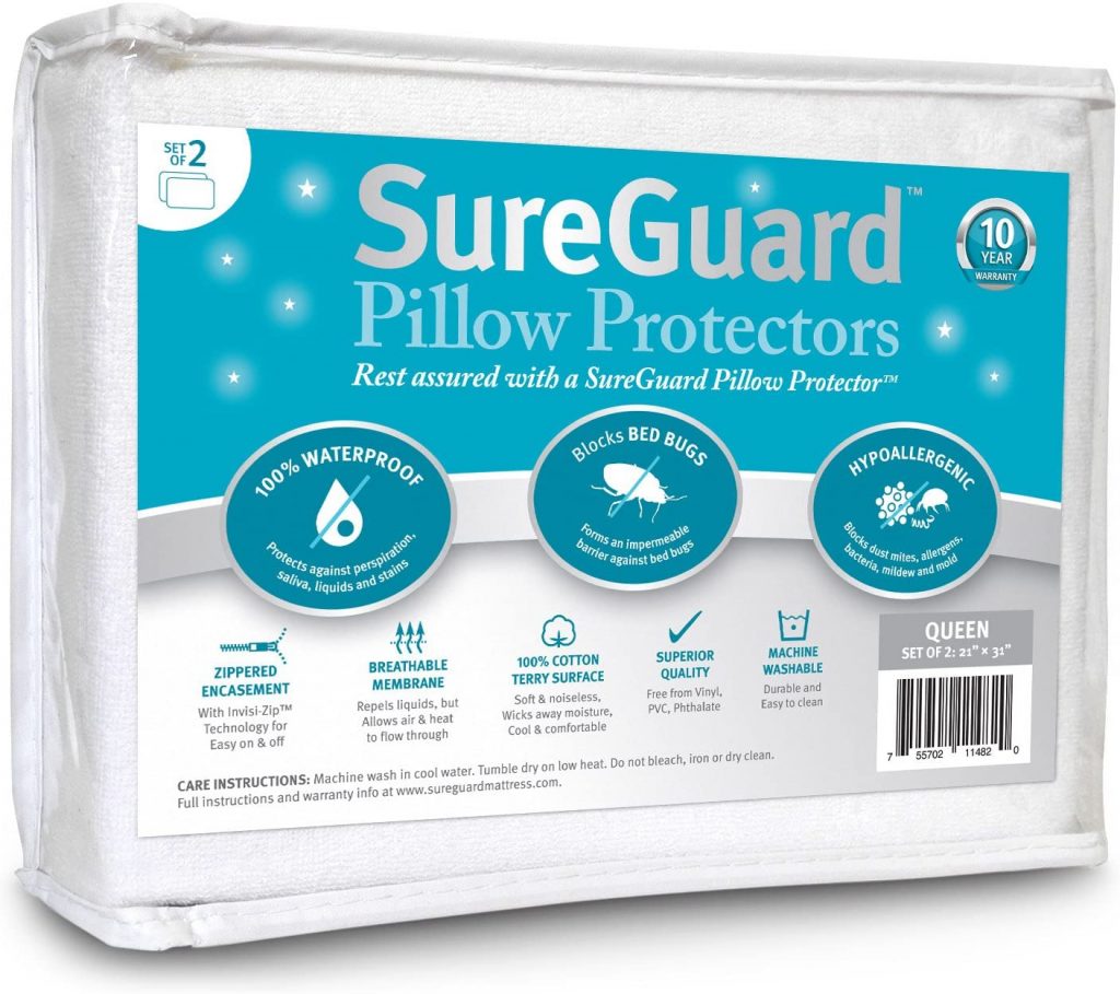 white cotton bed sheets